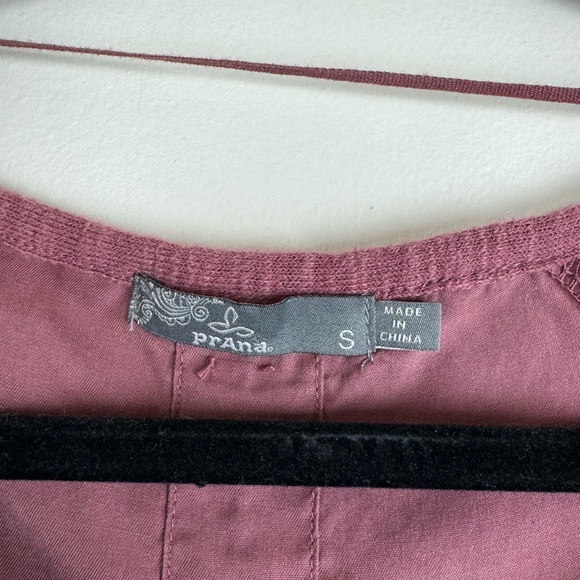 Prana Hensley Henley Dress Mauve Size Small - Picture 5 of 15